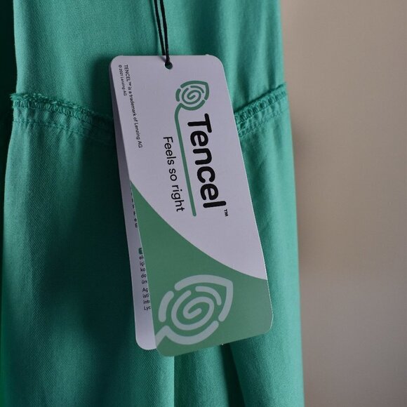 Love Tree Tencel Shirt Dress NEW M - Picture 9 of 10